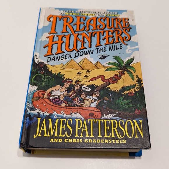 Treasure Hunters: Danger Down the Nile (Hardcover) – James Patterson - Picture 1 of 8